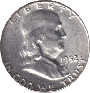 1952 SILVER HALF DOLLAR USA - Cambridgeshire Coins