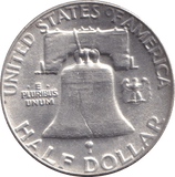 1952 SILVER HALF DOLLAR USA - Cambridgeshire Coins