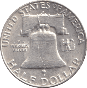 1952 SILVER HALF DOLLAR USA - Cambridgeshire Coins