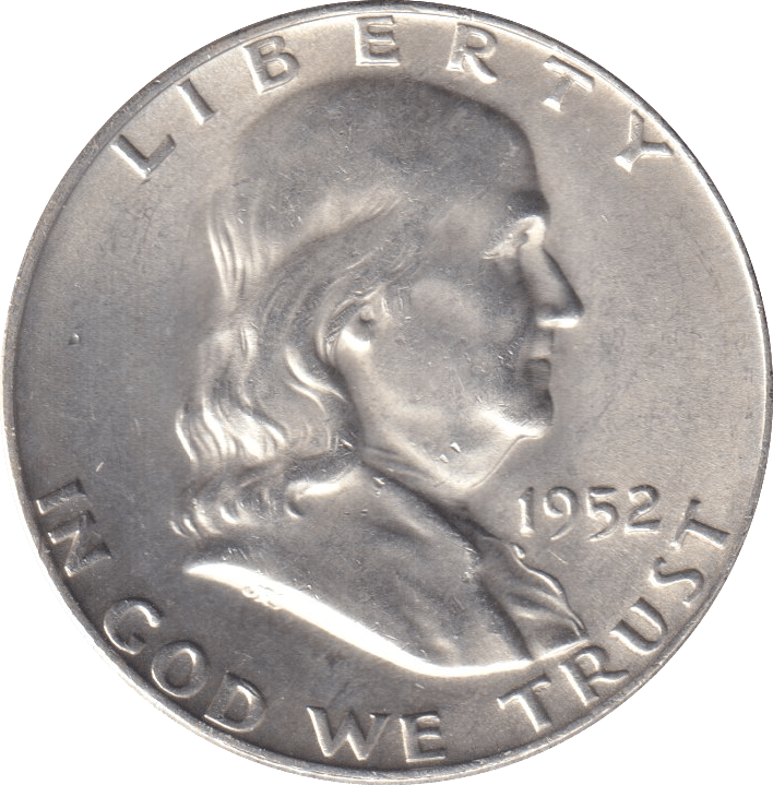 1952 SILVER HALF DOLLAR USA - Cambridgeshire Coins