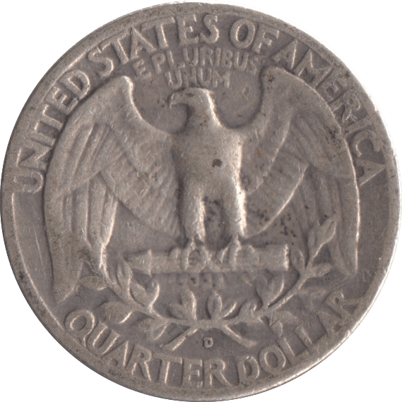1952 SILVER QUARTER DOLLAR USA DENVER MINT - SILVER WORLD COINS - Cambridgeshire Coins
