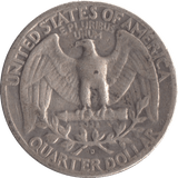 1952 SILVER QUARTER DOLLAR USA DENVER MINT - SILVER WORLD COINS - Cambridgeshire Coins