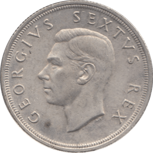 1952 SILVER SOUTH AFRICA 5 SHILLING - SILVER WORLD COINS - Cambridgeshire Coins