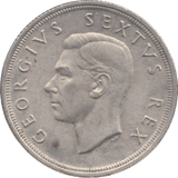 1952 SILVER SOUTH AFRICA 5 SHILLING - SILVER WORLD COINS - Cambridgeshire Coins