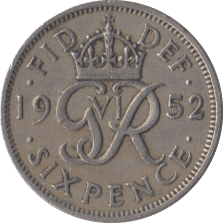 1952 SIXPENCE ( GF ) - Sixpence - Cambridgeshire Coins