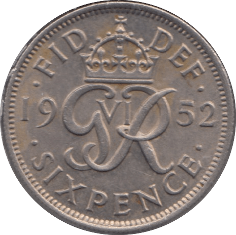 1952 SIXPENCE ( UNC ) - Sixpence - Cambridgeshire Coins