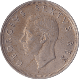 1952 SOUTH AFRICA SILVER FIVE SHILLINGS - SILVER WORLD COINS - Cambridgeshire Coins