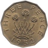 1952 THREEPENCE 2 ( BU ) - Threepence - Cambridgeshire Coins