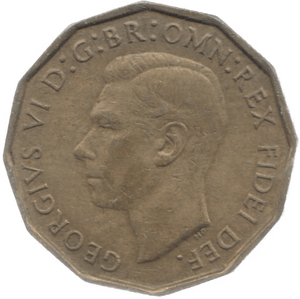 1952 THREEPENCE 2 ( EF ) - Threepence - Cambridgeshire Coins