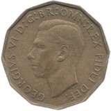 1952 THREEPENCE 2 ( EF ) - Threepence - Cambridgeshire Coins