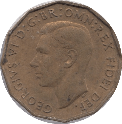 1952 THREEPENCE ( AUNC ) 23 - Threepence - Cambridgeshire Coins