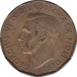 1952 THREEPENCE ( EF ) - Threepence - Cambridgeshire Coins