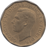 1952 THREEPENCE ( UNC ) 3 - Threepence - Cambridgeshire Coins