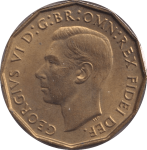 1952 THREEPENCE ( UNC ) - Threepence - Cambridgeshire Coins