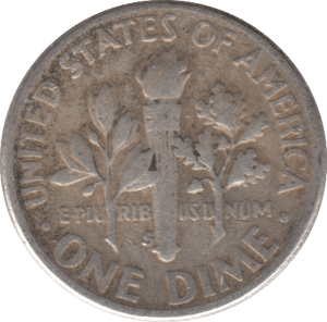 1952 USA SILVER DIME SAN FRANCISCO MINT - SILVER WORLD COINS - Cambridgeshire Coins