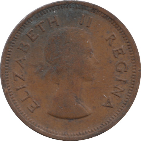 1953 1/4 PENNY SOUTH AFRICA - WORLD COINS - Cambridgeshire Coins