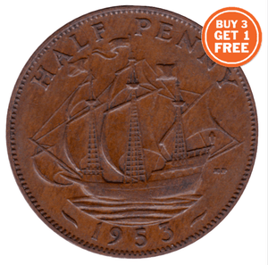 1953 - 1967 ELIZABETH II HALF PENNY HALF PENNIES CHOICE OF YEAR DATE - Halfpenny - Cambridgeshire Coins