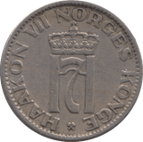 1953 50 ORE NORWAY - WORLD COINS - Cambridgeshire Coins