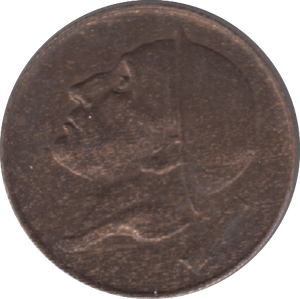 1953 BELGIUM 50 CENTIMES - WORLD COINS - Cambridgeshire Coins