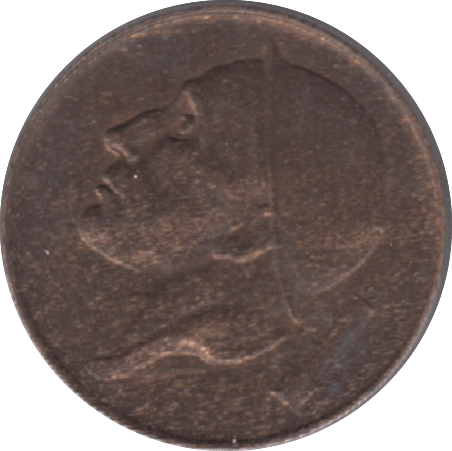 1953 BELGIUM 50 CENTIMES - WORLD COINS - Cambridgeshire Coins