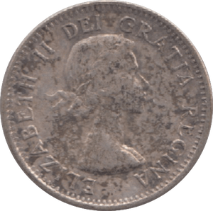 1953 CANADA 10 CENTS - WORLD COINS - Cambridgeshire Coins