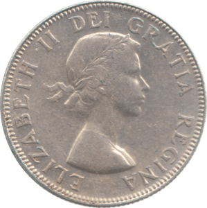 1953 CANADA 25 CENTS - WORLD COINS - Cambridgeshire Coins