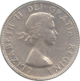 1953 CANADA 25 CENTS - WORLD COINS - Cambridgeshire Coins