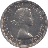 1953 CANADA SILVER ONE DOLLAR 10 - WORLD SILVER COINS - Cambridgeshire Coins