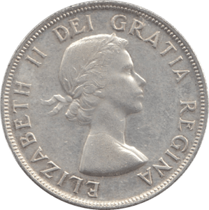 1953 CANADA SILVER ONE DOLLAR 9 - WORLD SILVER COINS - Cambridgeshire Coins