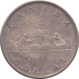 1953 CANADA SILVER ONE DOLLAR - WORLD SILVER COINS - Cambridgeshire Coins