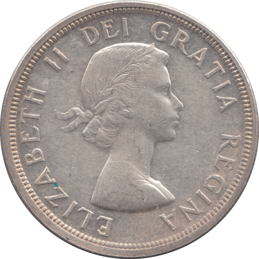 1953 CANADA SILVER ONE DOLLAR - WORLD SILVER COINS - Cambridgeshire Coins