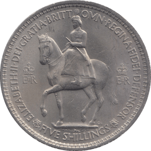 1953 CROWN ( UNC ) - Crown - Cambridgeshire Coins