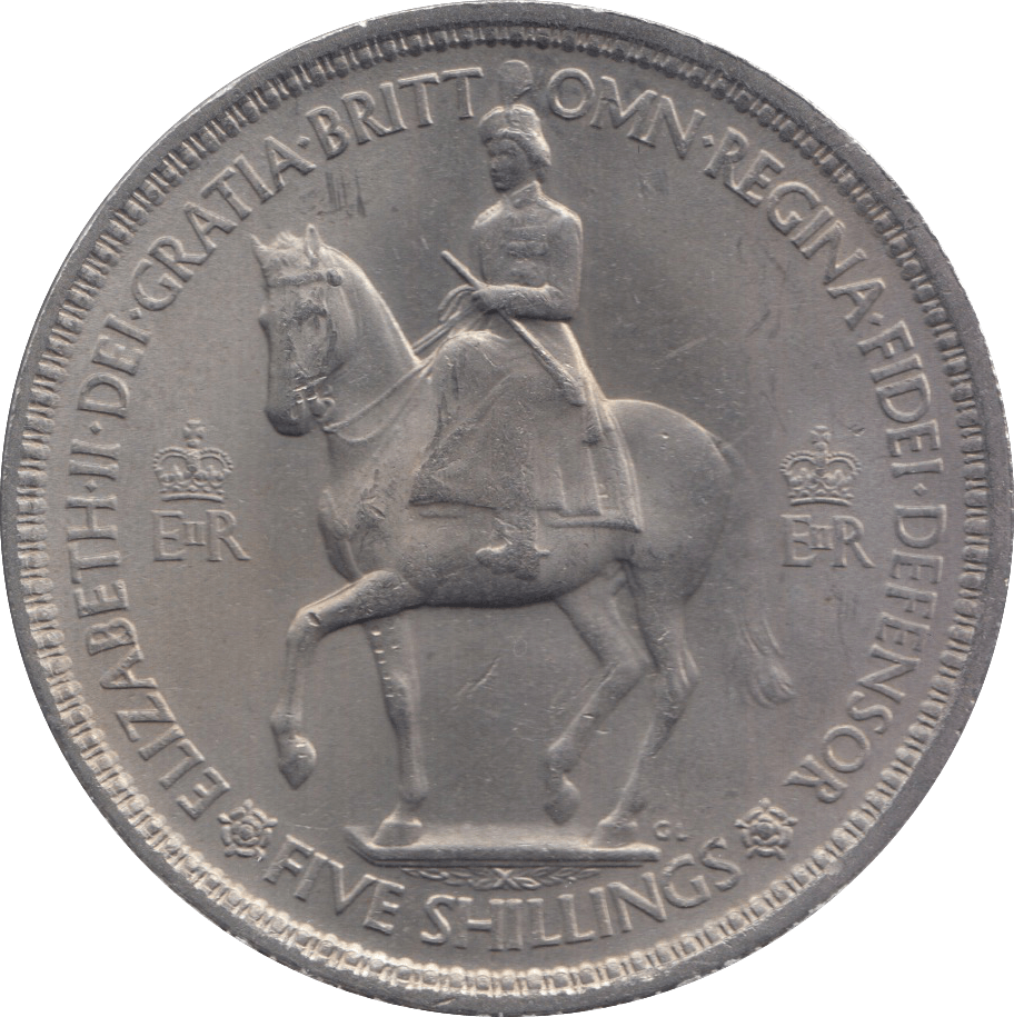 1953 CROWN ( UNC ) - Crown - Cambridgeshire Coins