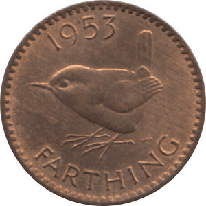 1953 FARTHING 2 ( BU ) 4 - Farthing - Cambridgeshire Coins
