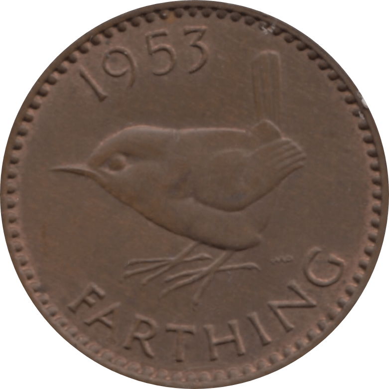 1953 FARTHING 3 ( BU ) 5 - Farthing - Cambridgeshire Coins