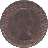 1953 FARTHING ( UNC ) 5 - Farthing - Cambridgeshire Coins