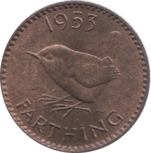1953 FARTHING ( UNC ) - Farthing - Cambridgeshire Coins