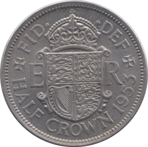 1953 HALFCROWN ( BU ) - Halfcrown - Cambridgeshire Coins