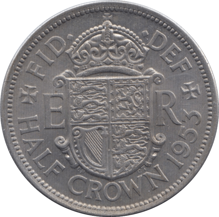 1953 HALFCROWN ( BU ) - Halfcrown - Cambridgeshire Coins