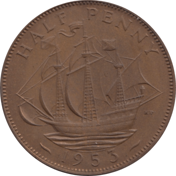 1953 HALFPENNY ( PROOF ) - Halfpenny - Cambridgeshire Coins
