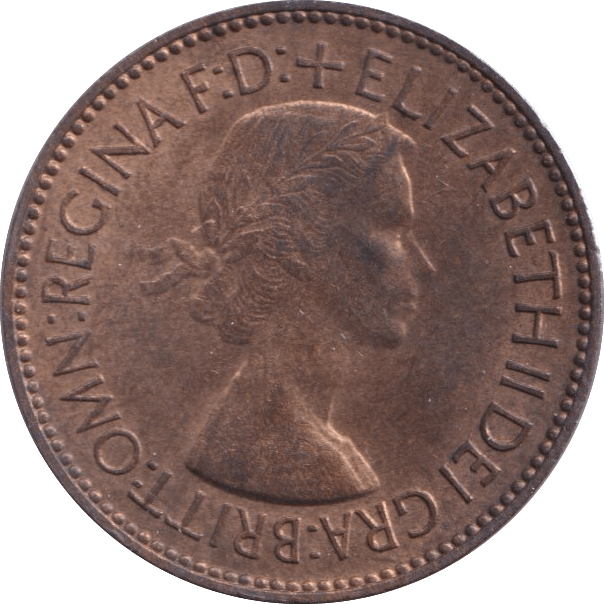 1953 HALFPENNY ( UNC ) - Halfpenny - Cambridgeshire Coins