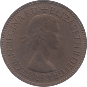 1953 HALFPENNY ( UNC ) - Halfpenny - Cambridgeshire Coins
