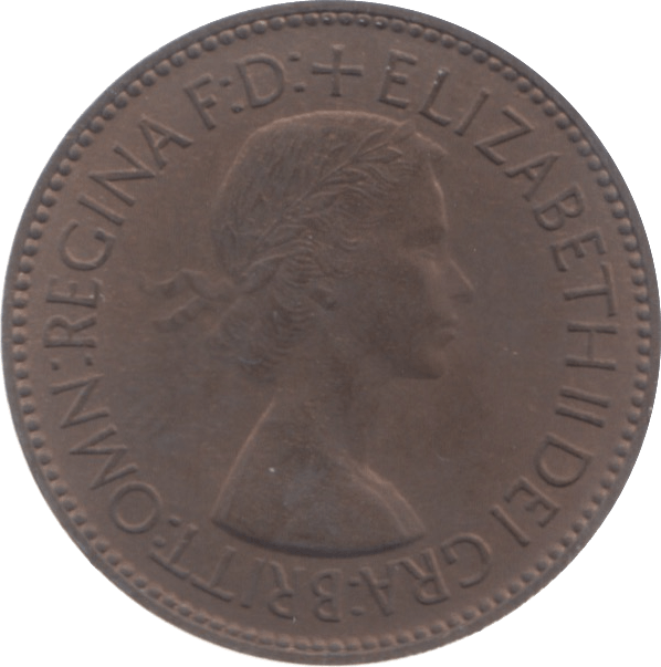 1953 HALFPENNY ( UNC ) - Halfpenny - Cambridgeshire Coins