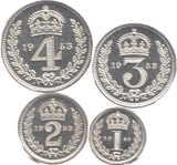 1953 MAUNDY SET ELIZABETH II - Maundy Set - Cambridgeshire Coins