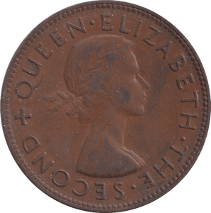 1953 NEW ZEALAND PENNY - WORLD COINS - Cambridgeshire Coins