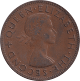 1953 NEW ZEALAND PENNY - WORLD COINS - Cambridgeshire Coins