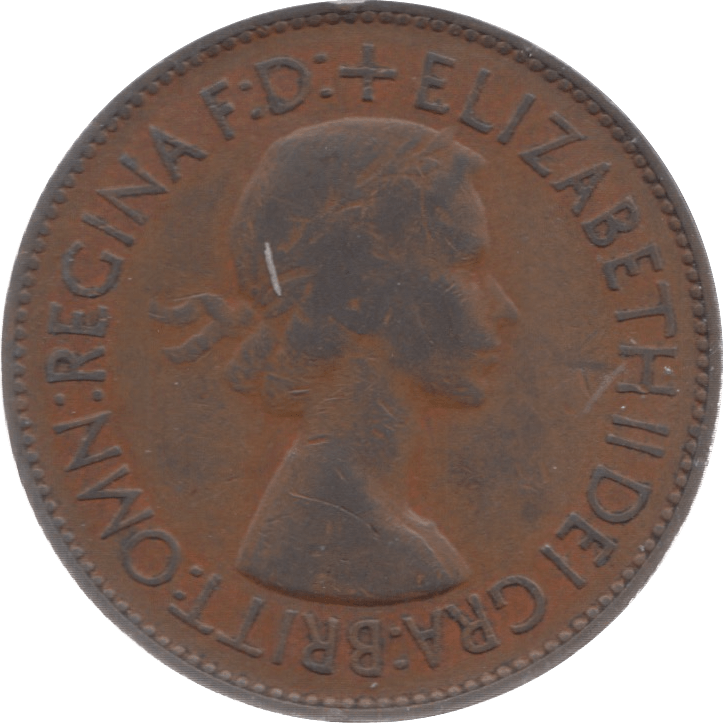 1953 PENNY 4 ( UNC ) - Penny - Cambridgeshire Coins