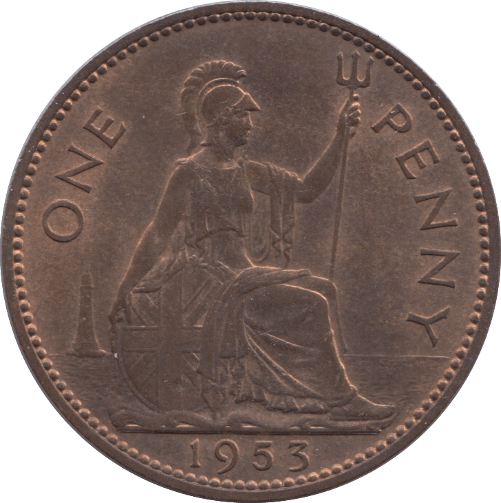 1953 PENNY ( BU ) - Penny - Cambridgeshire Coins