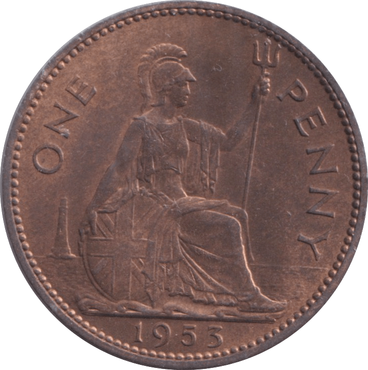1953 PENNY ( BU ) - Penny - Cambridgeshire Coins