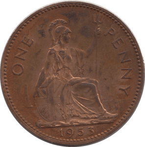 1953 PENNY ( PROOF ) 1 - PENNY - Cambridgeshire Coins